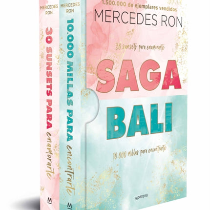 Estuche Saga Bali 30 Sunsets para enamorarte  10.000 millas para encontrarte    Bali Saga Boxed Set 30 Sunsets to Fall in Love  10000 Miles to Find You