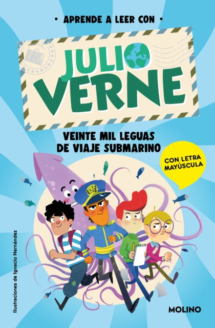 PHONICS IN SPANISHAprende a leer con Julio Verne Veinte mil leguas de viaje su bmarino  PHONICS IN SPANISHTwentyThousand Leagues Under the Sea