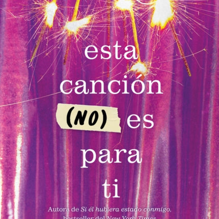 Esta canción no es para ti  This Song Is Not for You