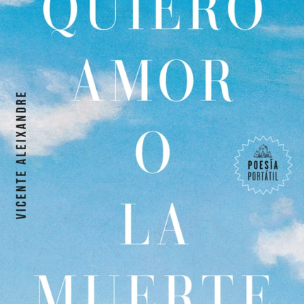 Quiero amor o la muerte  I Want Love or Death