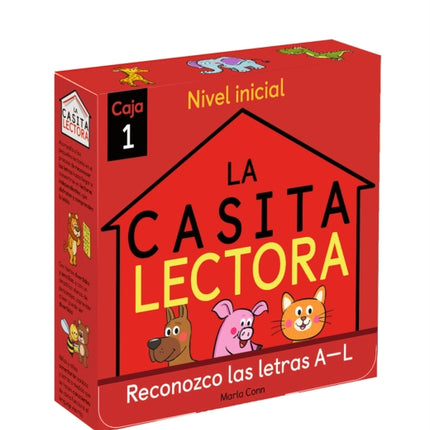 PHONICS IN SPANISH - La casita lectora Caja 1: Reconozco las letras A-L (Nivel i nicial) / The Reading House Set 1: Letter Recognition A-L