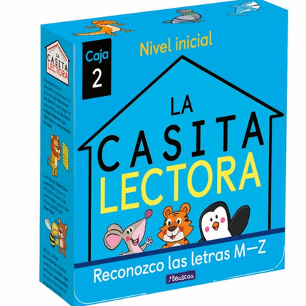 PHONICS IN SPANISH - La casita lectora Caja 2: Reconozco las letras M-Z (Nivel i nicial) / The Reading House Set 2: Letter Recognition M-Z