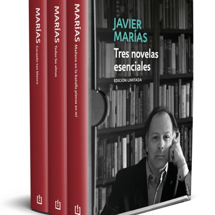 Estuche edición limitadaJavier Marías: Tres novelas esenciales / Three Essent ia l Novels