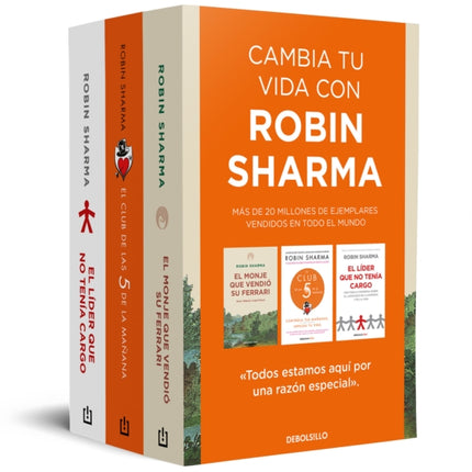 Estuche. Cambia tu vida con Robin Sharma  Change Your Life with Robin Sharma Boxed Set