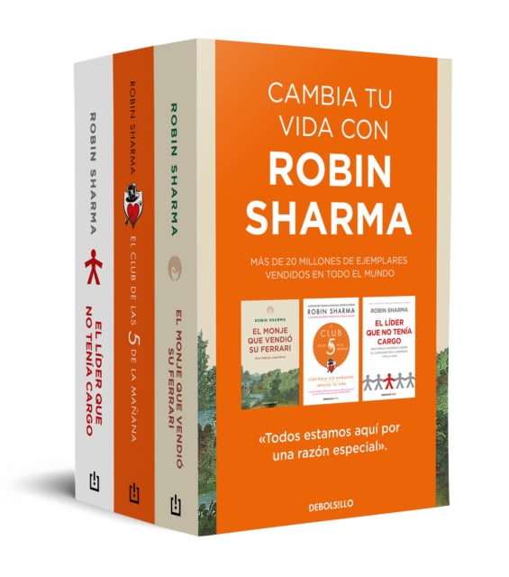 Estuche. Cambia tu vida con Robin Sharma  Change Your Life with Robin Sharma Boxed Set