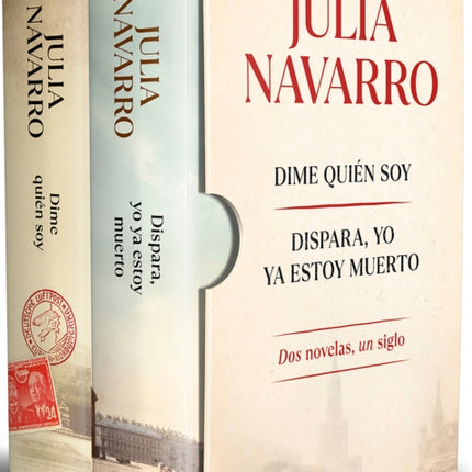 Estuche Julia Navarro contiene Dime quién soy
