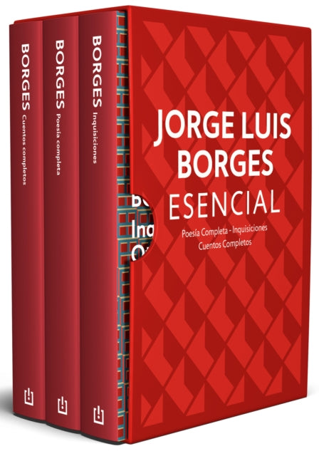 Estuche Borges esencial contiene Poesía completa  Cuentos completos  Inquisiciones  Box Set Borges Esencial