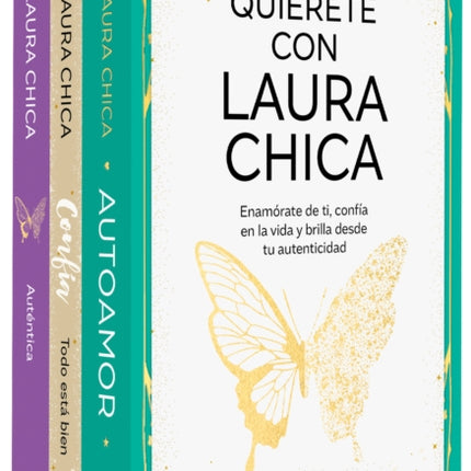 Pack Quiérete con Laura Chica Contiene Autoamor  Confía. Todo está bien  Auténtica  Love Yourself Set with Laura Chica SelfLove Trust Authentic