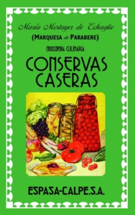 Conservas caseras