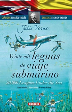 Clásicos bilingües. Veinte mil leguas de viaje