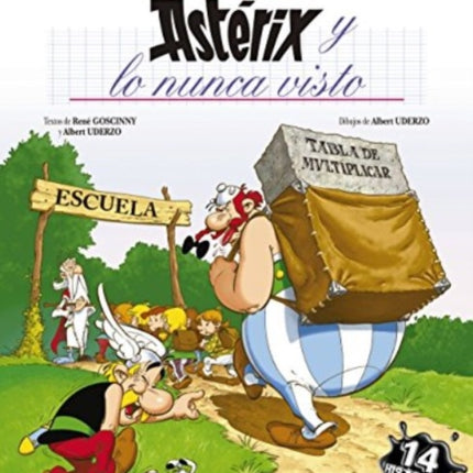 Asterix in Spanish: Asterix y lo nunca visto