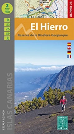 El Hierro  Reserva de la BiosferaGeoparque 2 maps