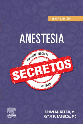 Anestesia Secretos 6 Ed