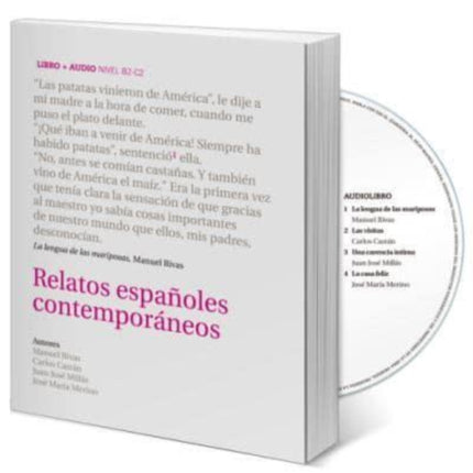 Coleccion Audiolibros Book  CD Relatos espanoles contemporaneos  CD