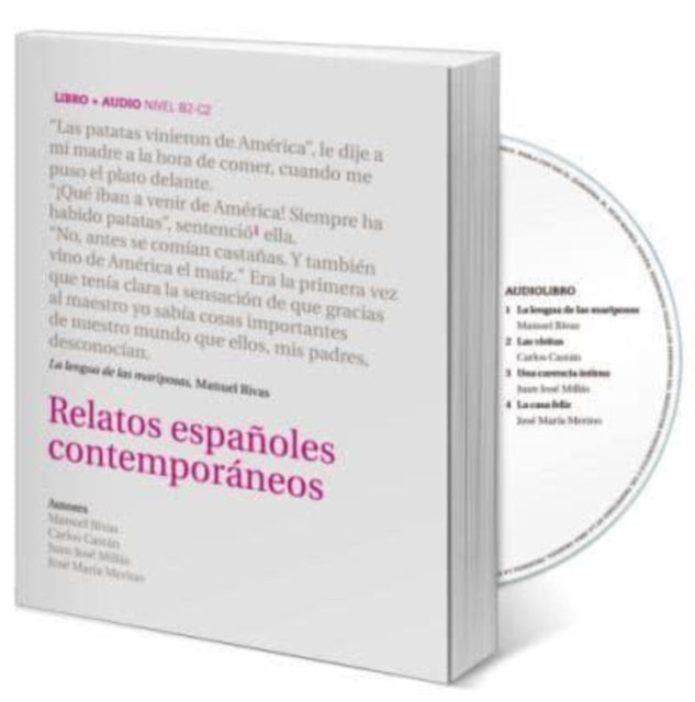 Coleccion Audiolibros Book  CD Relatos espanoles contemporaneos  CD