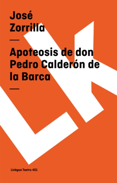 Apoteosis de don Pedro Calderón de la Barca