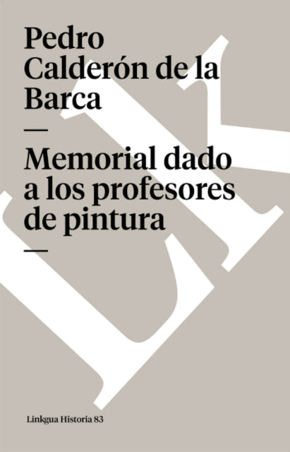 Memorial dado a los profesores de pintura