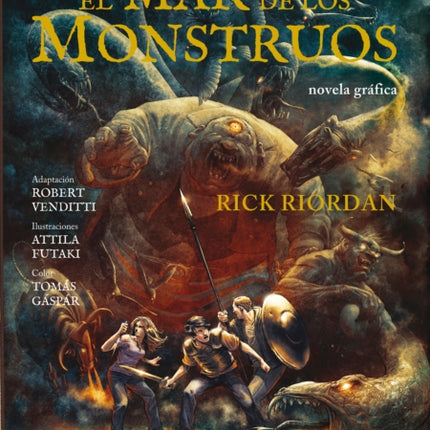 El mar de los monstruos. Novela gráfica / The Sea of Monsters: The Graphic Novel