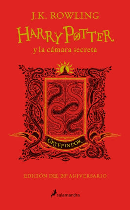 Harry Potter y la cámara secreta (20 Aniv. Gryffindor) / Harry Potter and the Ch amber of Secrets (Gryffindor)