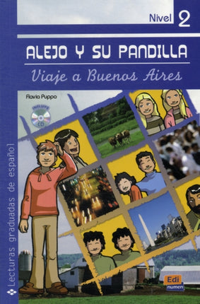 Alejo y su pandilla Nivel 2 Viaje a Buenos Aires  CD