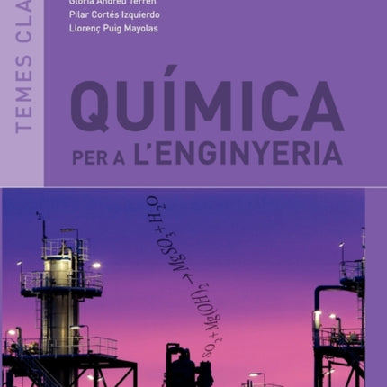 Quimica Per a L'enginyeria