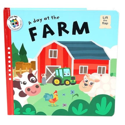 A Day at the Farm (Lift-the-Flap)