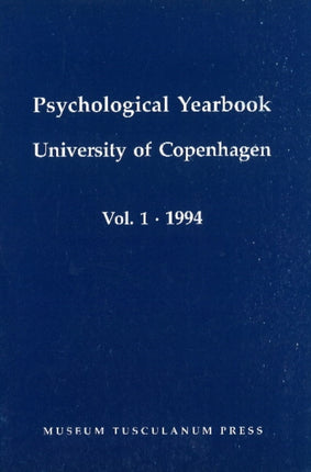 Psychological Yearbook, Volume 1: 1994