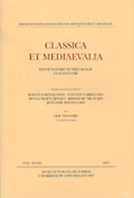 Classica et Mediaevalia: Volume 48