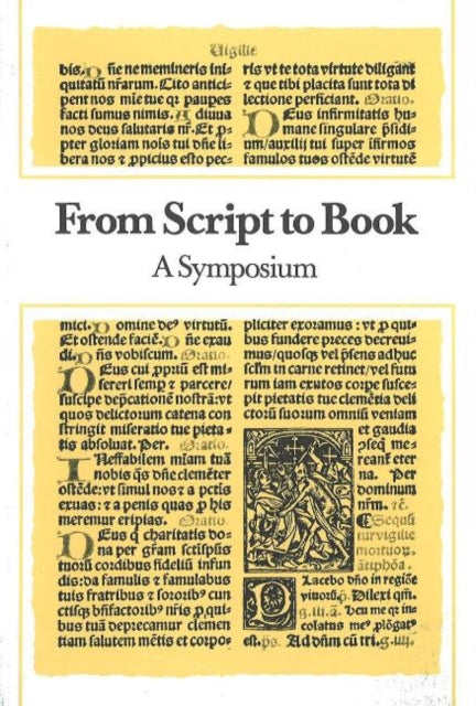 From Script to Book: A Symposium