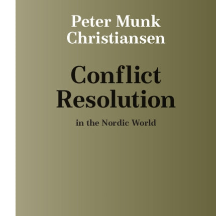 Conflict Resolution in the Nordic World