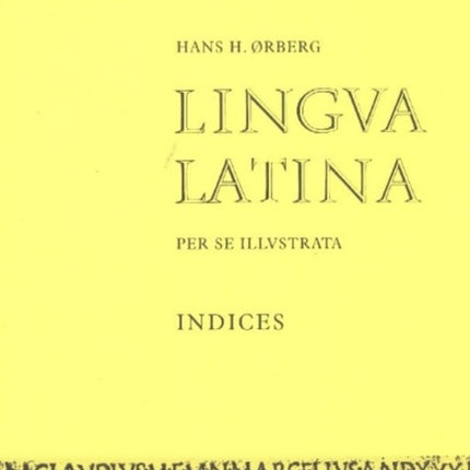 Lingua Latina - Indices