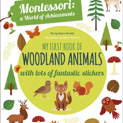 My First Book of Woodland Animals: Montessori Activity Book