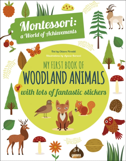 My First Book of Woodland Animals: Montessori Activity Book