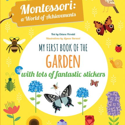 My First Book of the Garden: Montessori Activity Book