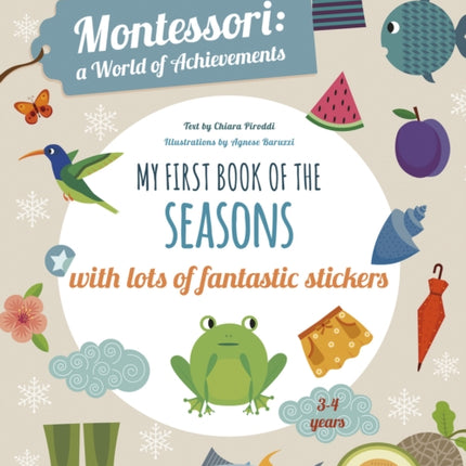 My First Book of the Seasons: Montessori Activity Book