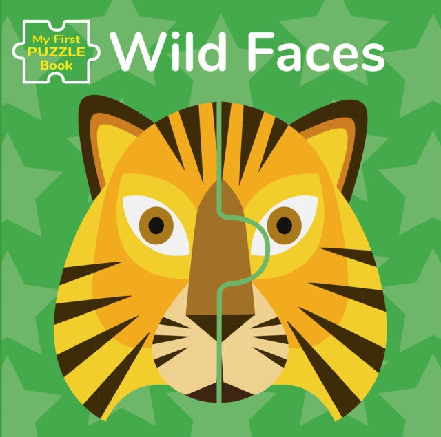 My First Puzzle Book: Wild Faces