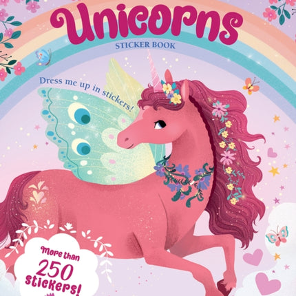 Glittery Unicorns: Sticker Book