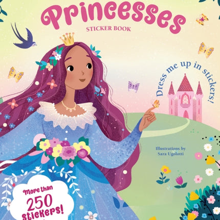 Glittery Princesses: Sticker Book