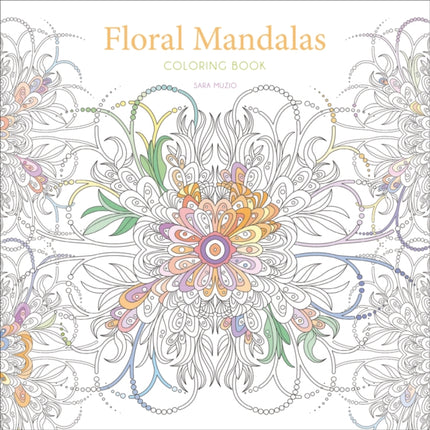 Floral Mandalas: Coloring book