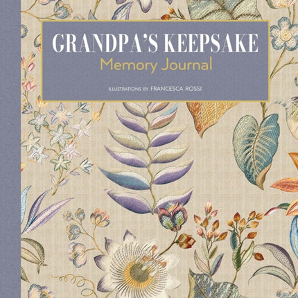 Grandpas Keepsake Memory Journal