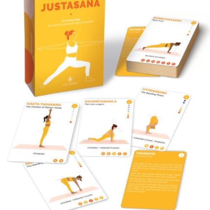 Justasana: It's Simply Yoga 110 Cards to Practice Yoga by Yourself