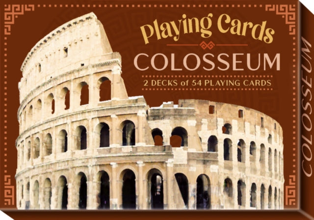 Colosseum Playing Cards  2 Deck Box