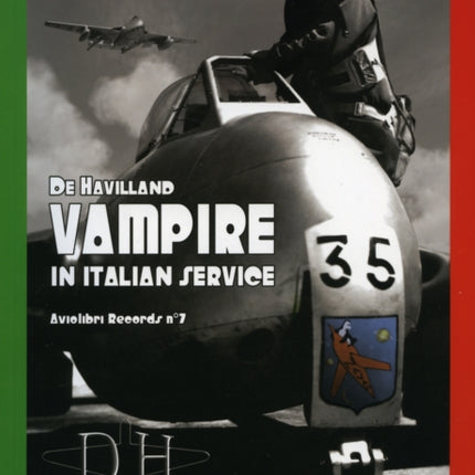 De Havilland Vampire in Italian Service Aviolibri Records