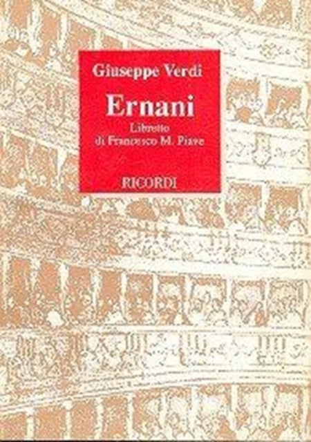 Ernani Libretto Ital Only