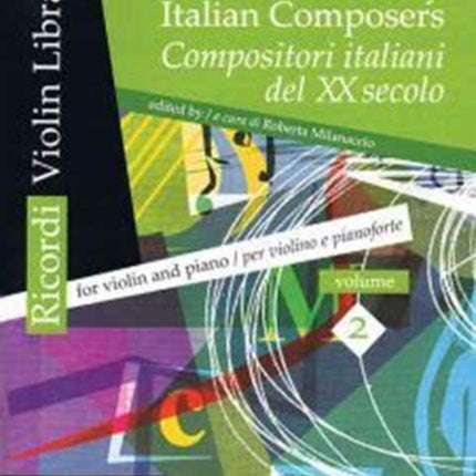 20TH CENTURY ITALIAN COMPOSERS ANTHOLOGY