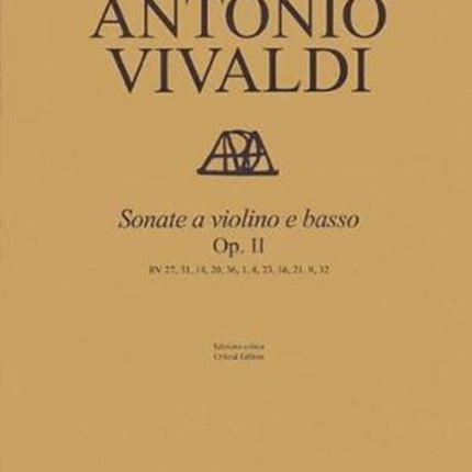 SONATE A VIOLINO E BASSO OP II