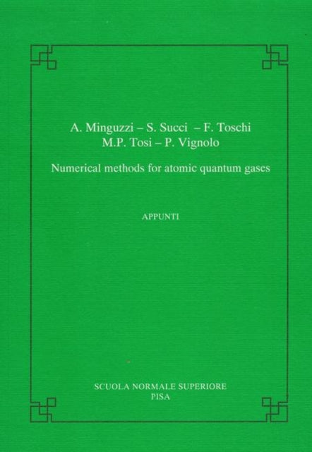 Numerical methods for atomic quantum gases