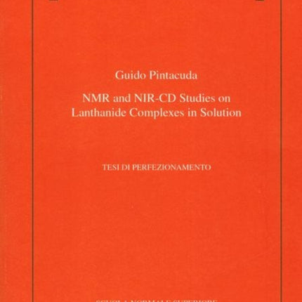 NMR and NIR-CD studies on lanthanide complexes in solution