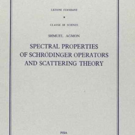 Spectral properties of Schroedinger operators and scattering theory