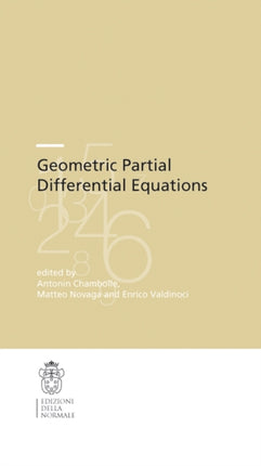 Geometric Partial Differential Equations